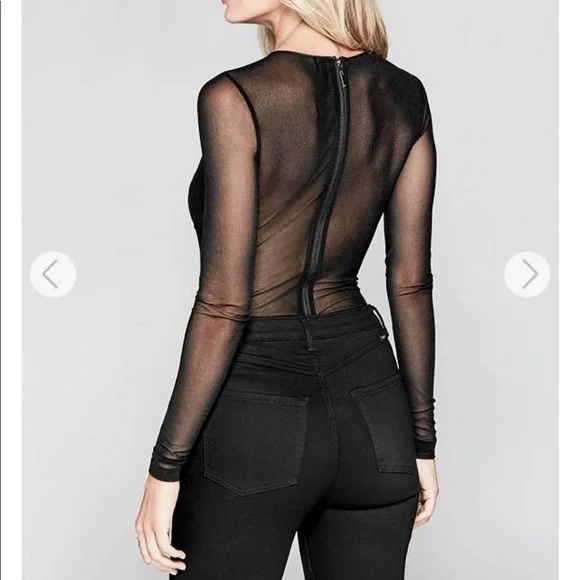 Angela Mesh Bodysuit - Picture 4 of 12